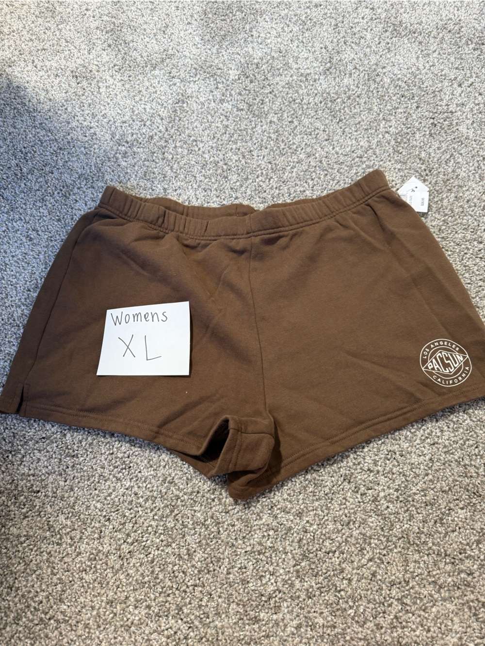 PacSun Women's Brown Athletic Lounge Shorts